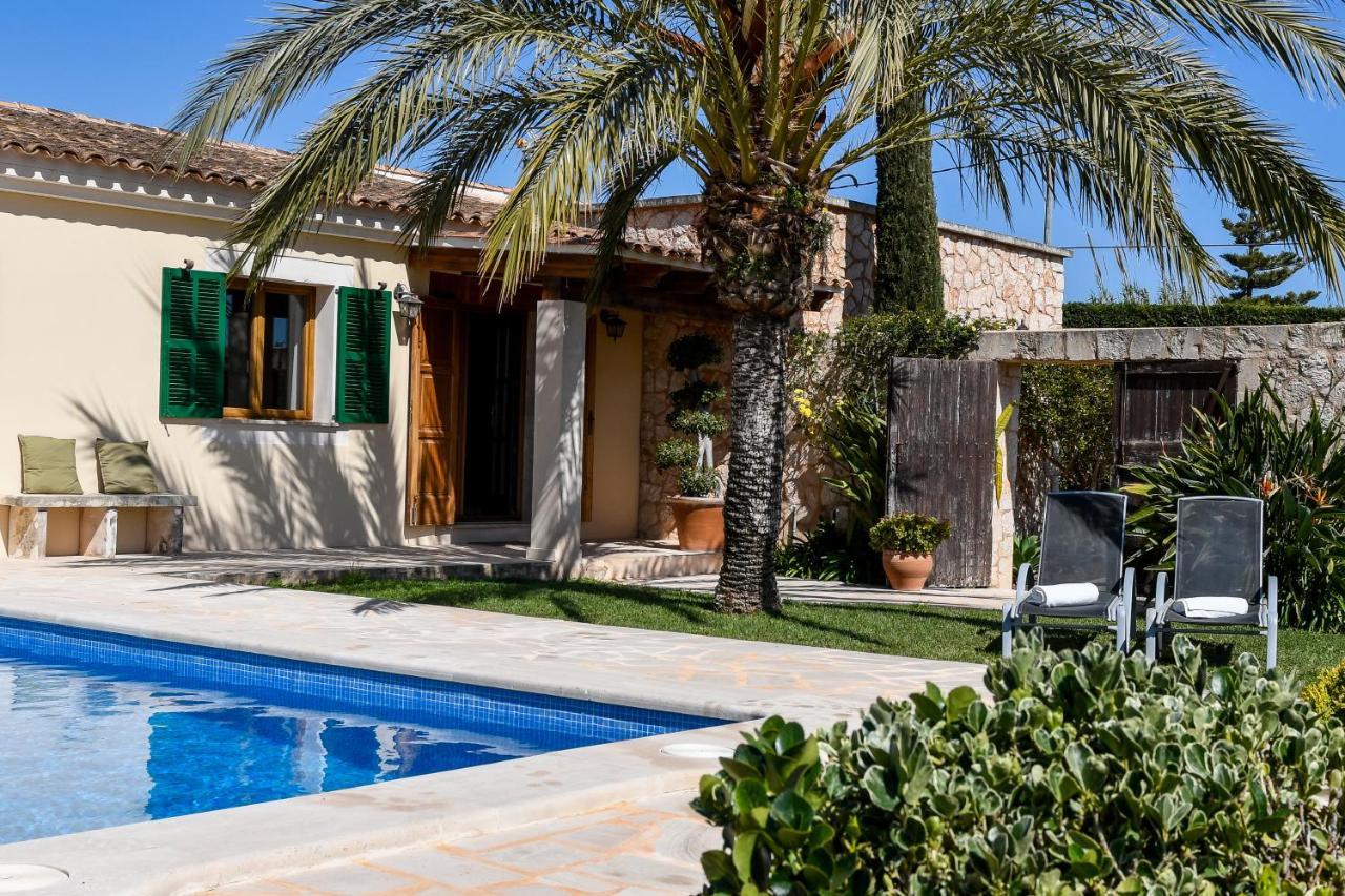 Moderne Finca Can Vicento - Heizung - Pizzaofen Porto Cristo Luaran gambar