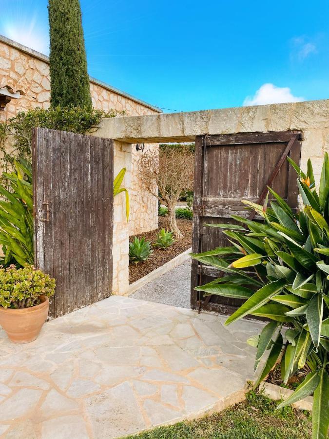 Moderne Finca Can Vicento - Heizung - Pizzaofen Porto Cristo Luaran gambar