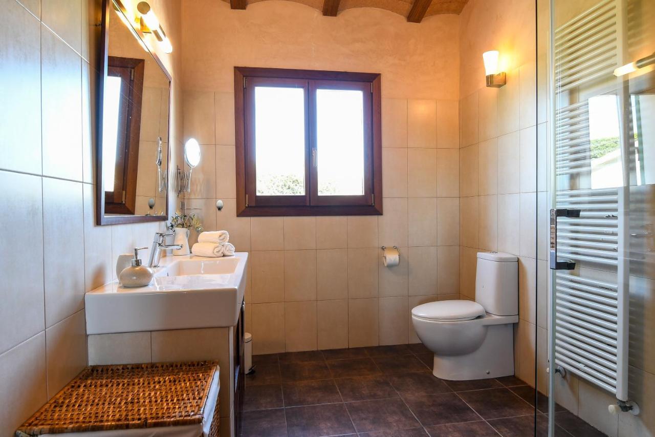 Moderne Finca Can Vicento - Heizung - Pizzaofen Porto Cristo Luaran gambar