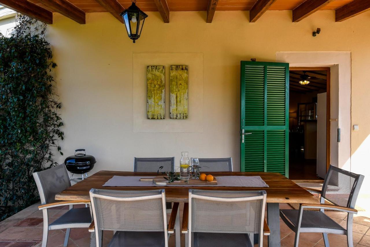 Moderne Finca Can Vicento - Heizung - Pizzaofen Porto Cristo Luaran gambar