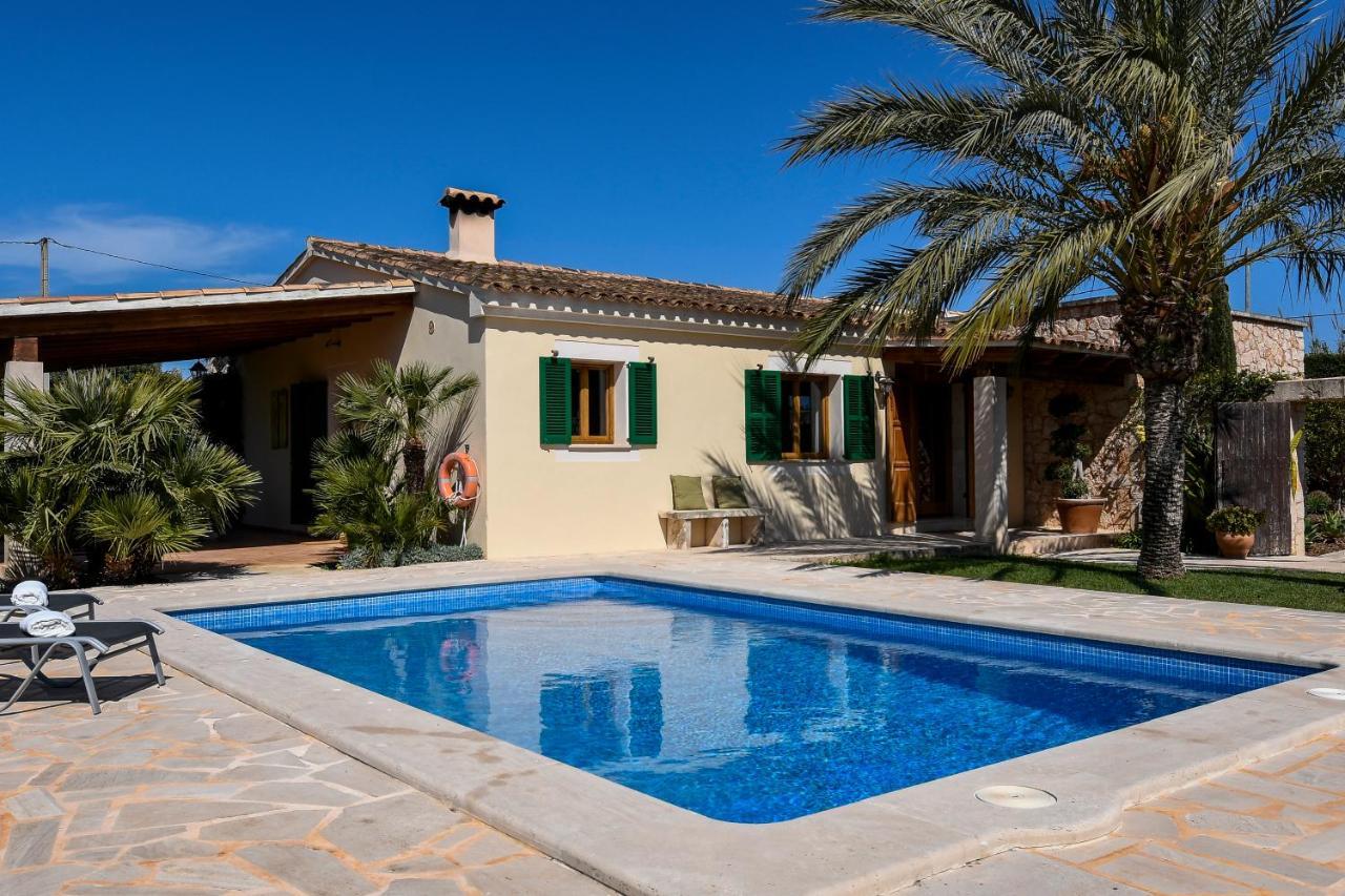 Moderne Finca Can Vicento - Heizung - Pizzaofen Porto Cristo Luaran gambar