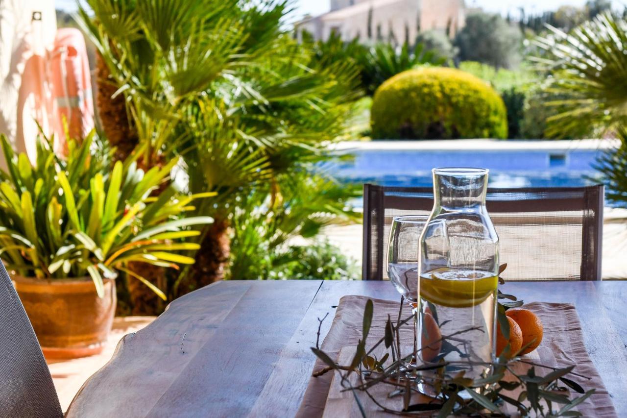Moderne Finca Can Vicento - Heizung - Pizzaofen Porto Cristo Luaran gambar