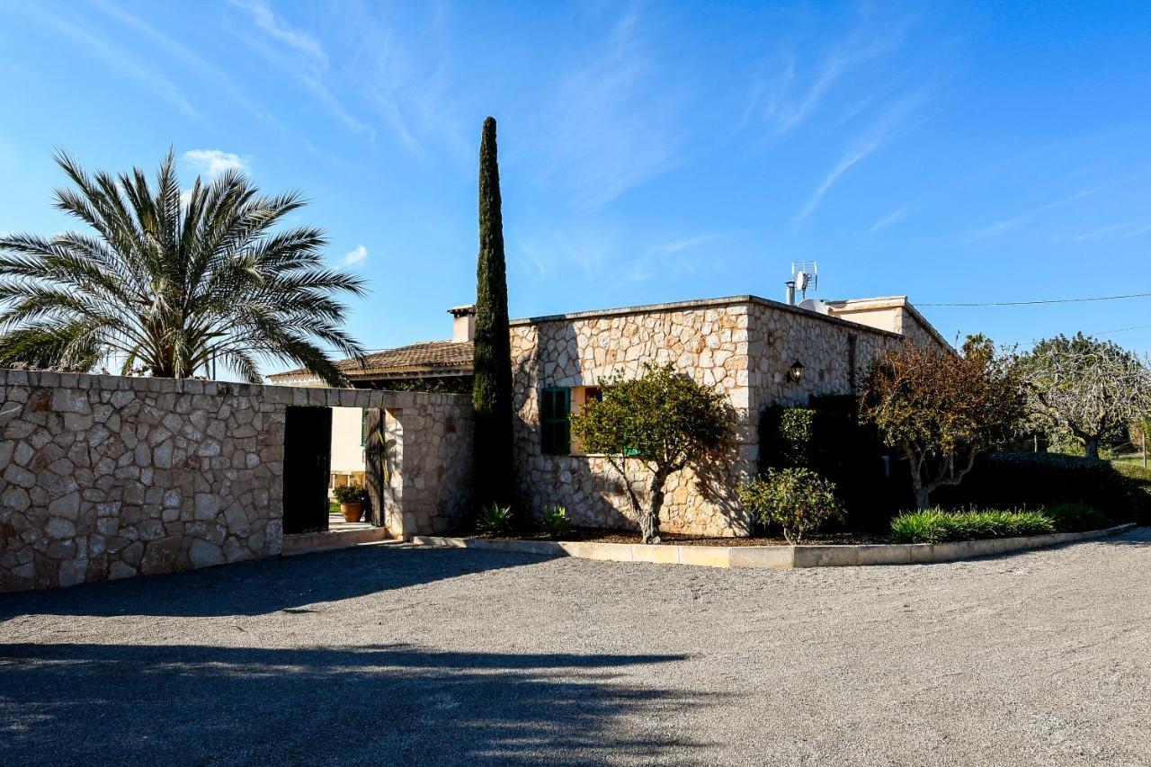 Moderne Finca Can Vicento - Heizung - Pizzaofen Porto Cristo Luaran gambar