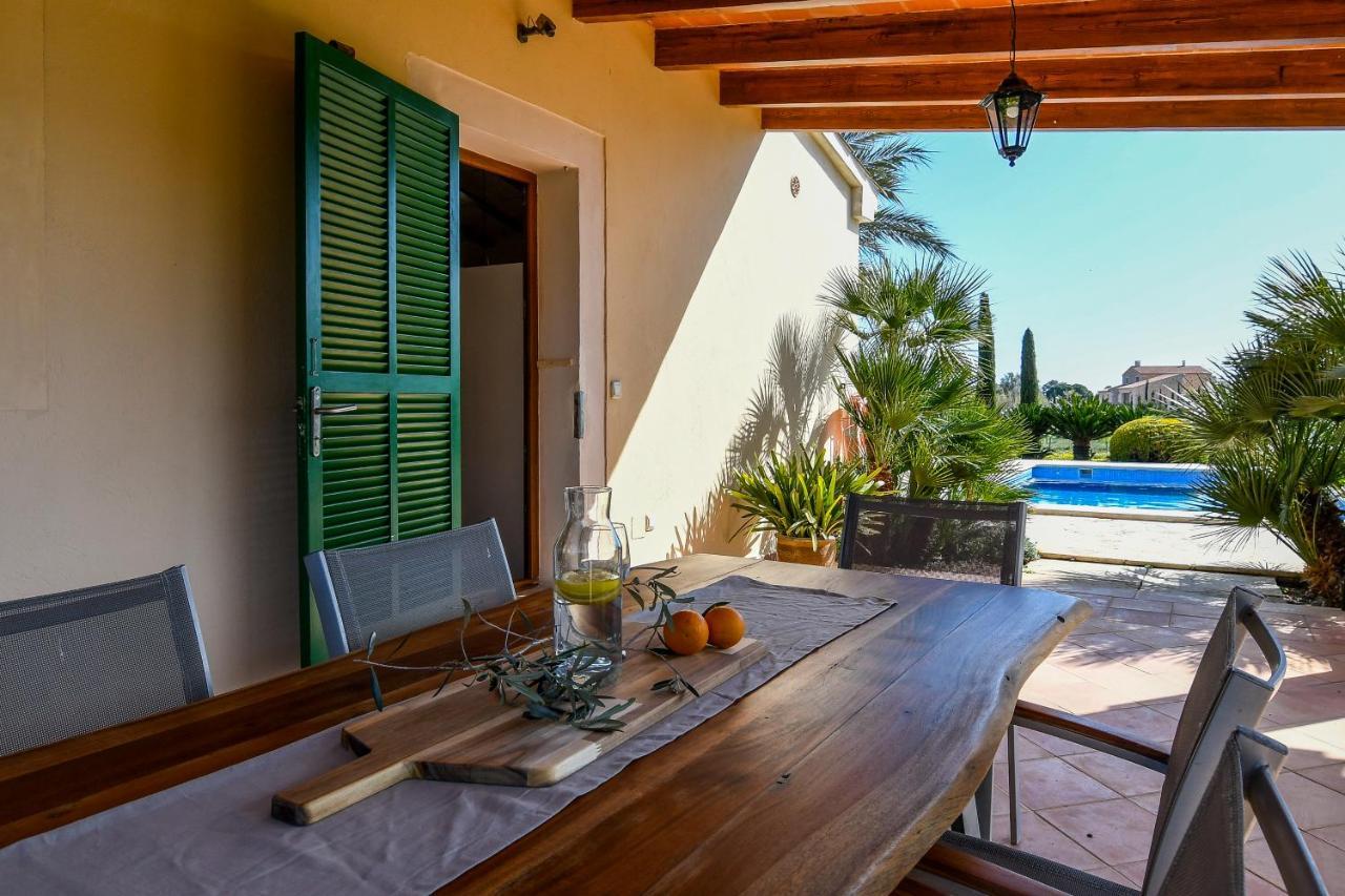 Moderne Finca Can Vicento - Heizung - Pizzaofen Porto Cristo Luaran gambar