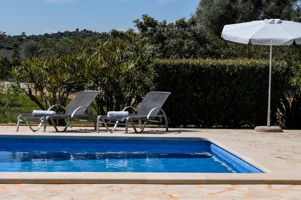 Moderne Finca Can Vicento - Heizung - Pizzaofen Porto Cristo Luaran gambar